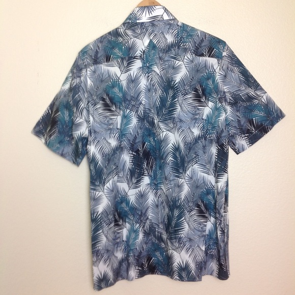 M.X Paris - Palm Print Button Down - Picture 3 of 5